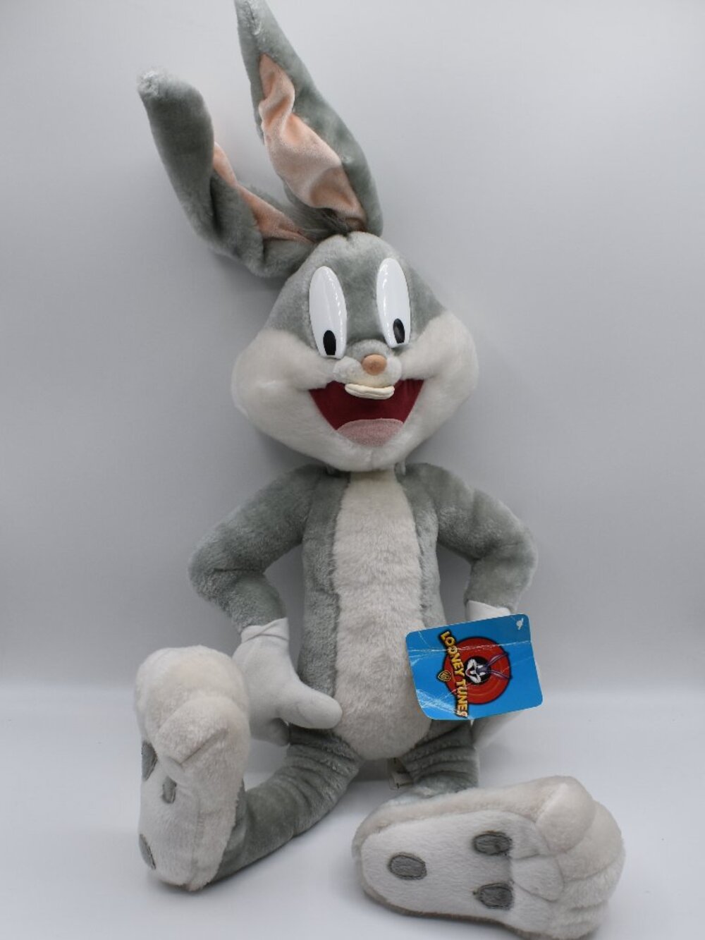 Vintage Ganz Bugs Bunny Stuffed Animal Plush Warner Bros Looney Tunes Toy 24"